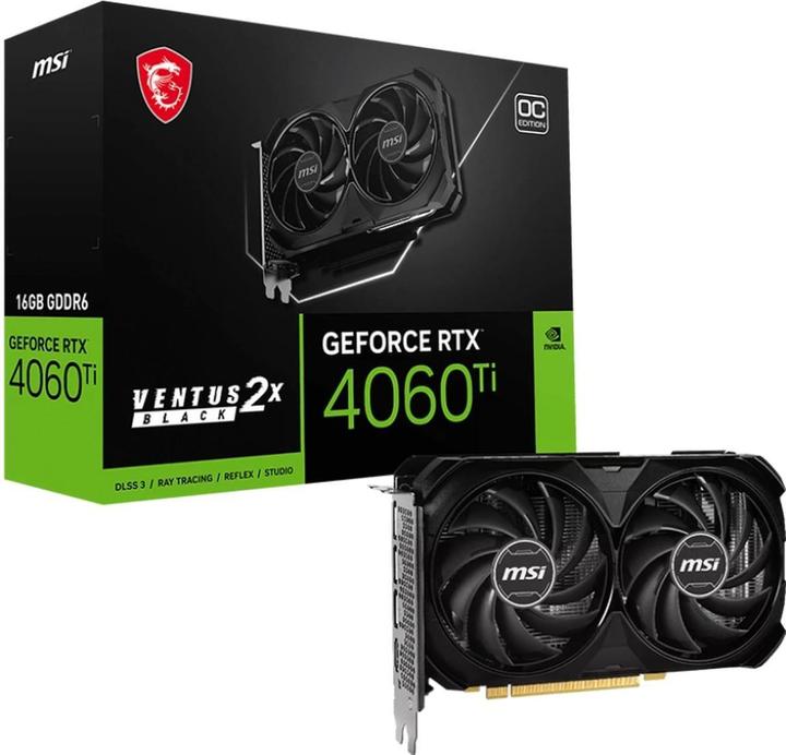MSI GeForce RTX 4060 Ti VENTUS 2X (16 Go)