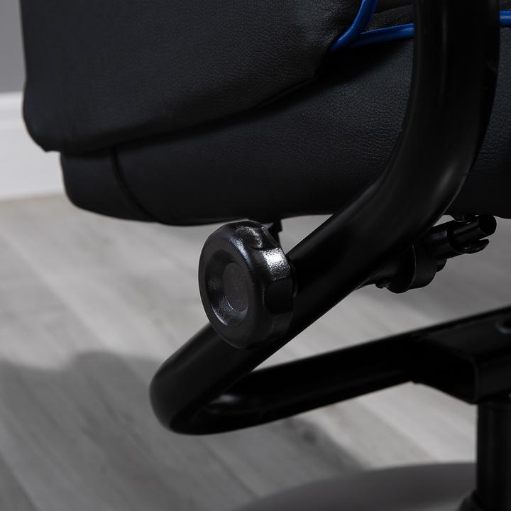 Image du produit Vinsetto Fauteuil de jeu avec tabouret