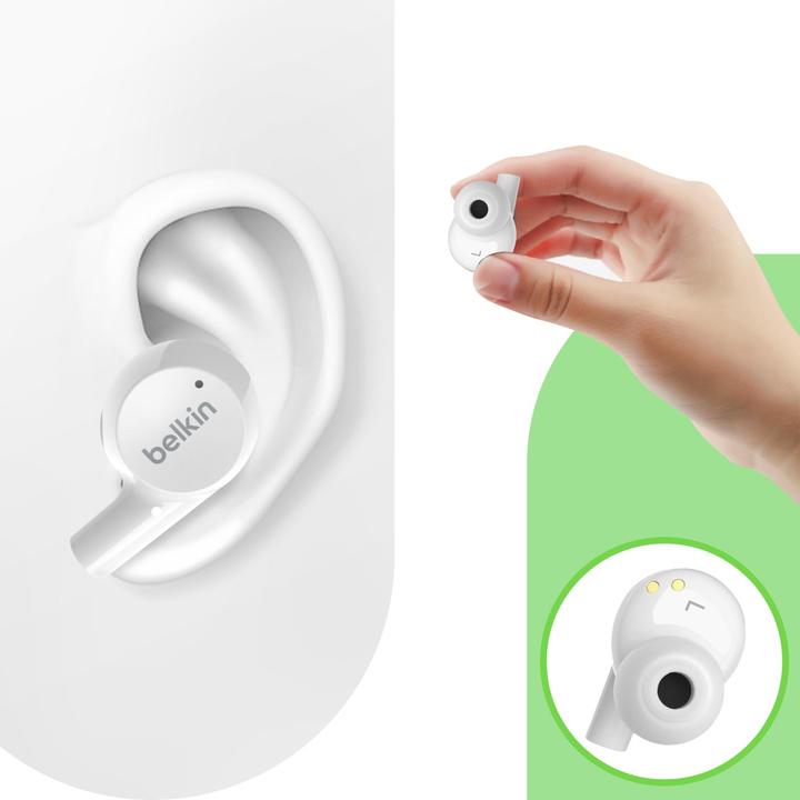 Image du produit Belkin Soundform Rise (pas de réduction du bruit, 7 h, Sans fil)