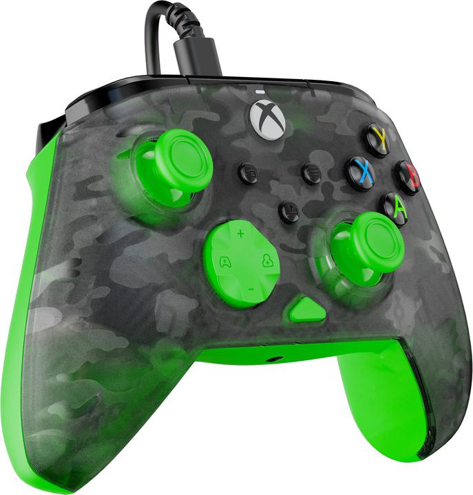 Image du produit Turtle Beach Rematch Core Wired Controller · XB · Ghost Camo Black & Green (PC)