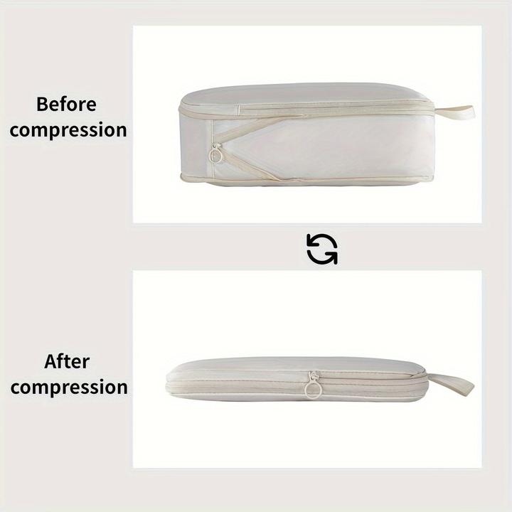 Immagine prodotto Only-Bags.Store Set da 6 pezzi di eleganti cubi da imballaggio in poliestere, borse organizer da viaggio