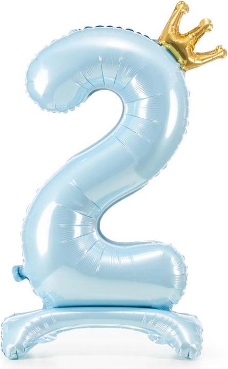 Produktbild Partydeco Zahl 2 (1 x)