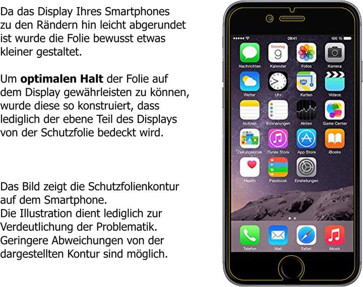 Immagine prodotto Dipos Pellicola Protettiva Antiriflesso (5 Pezzo/i, Apple iPhone 6)