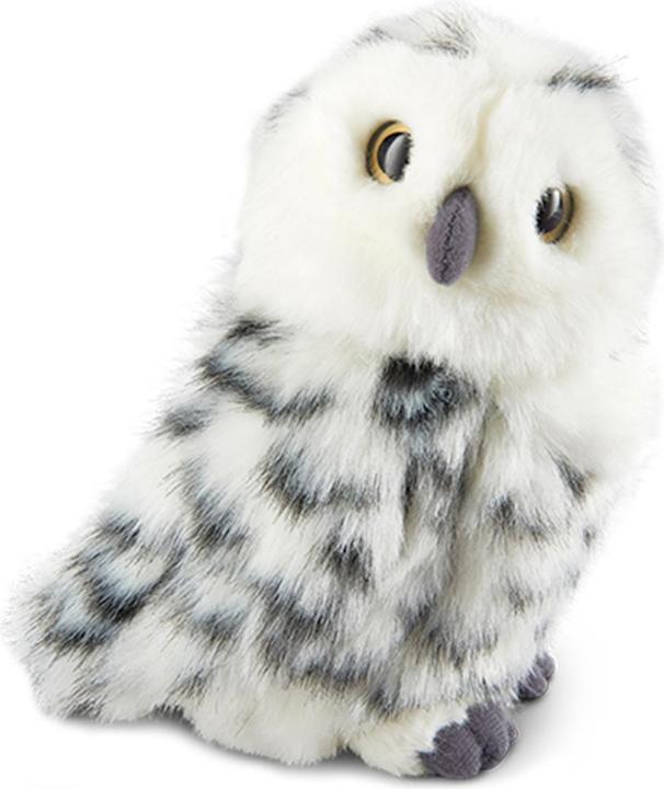 Image du produit Living Nature Harfang des neiges avec tête rotative (18 cm)