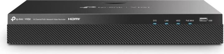 Actual product image TP-Link VIGI NVR2016H-16MP 16 Channel PoE+ Network Video Recorder (3840 x 2160 pixels)