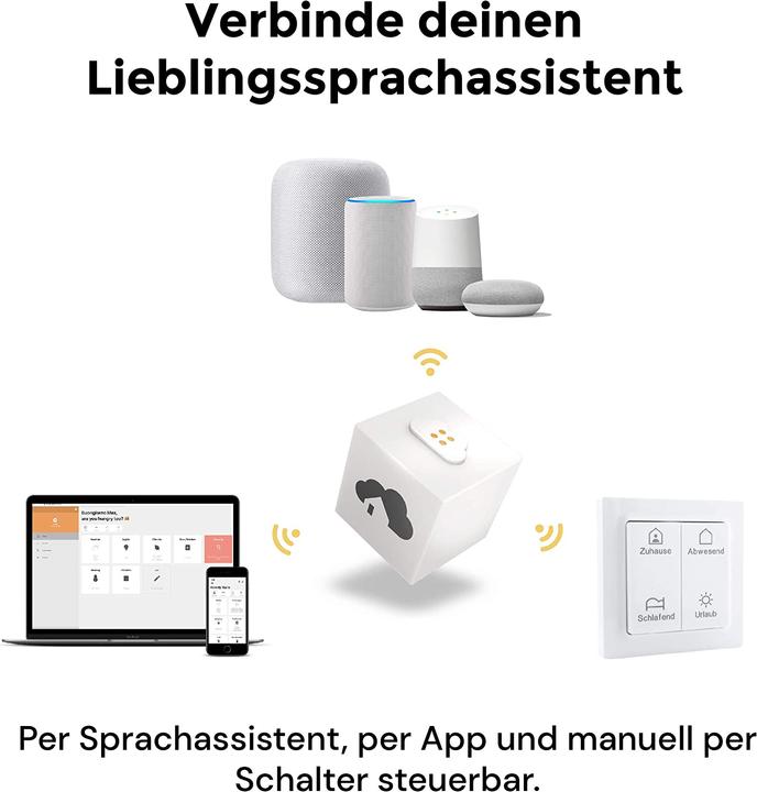 Actual product image homee Z-Wave Cube