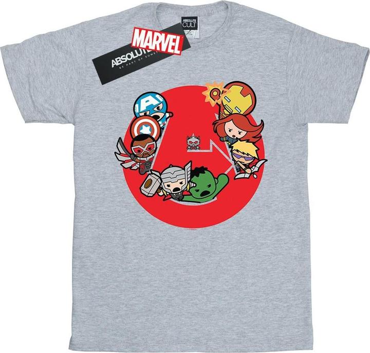 Kawaii Avengers Ready Steady War TShirt (XXL)