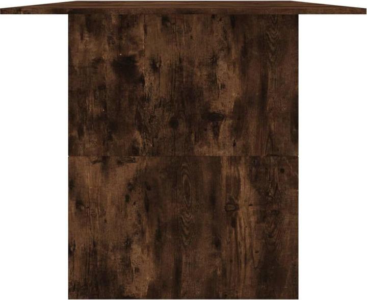 Actual product image VidaXL Esstisch Räuchereiche 180x90x76 cm Holzwerkstoff,Farbe (180 x 90 x 76 cm)