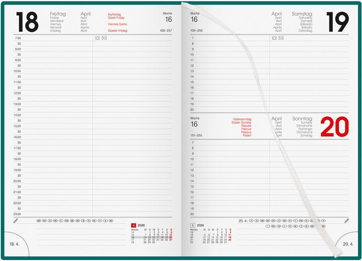 Produktbild Biella Geschäftsagenda Colorful (14.5 x 20.5 cm)