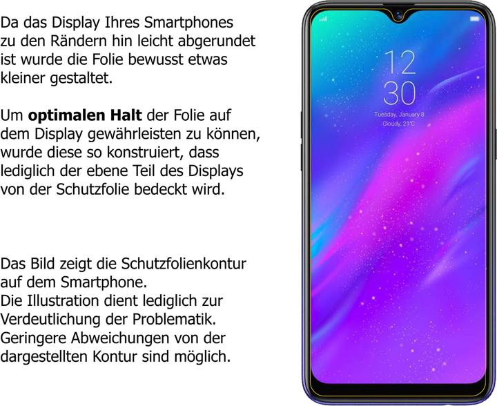 Produktbild Dipos Displayschutz Anti-Shock (1 Stück, Realme 3)