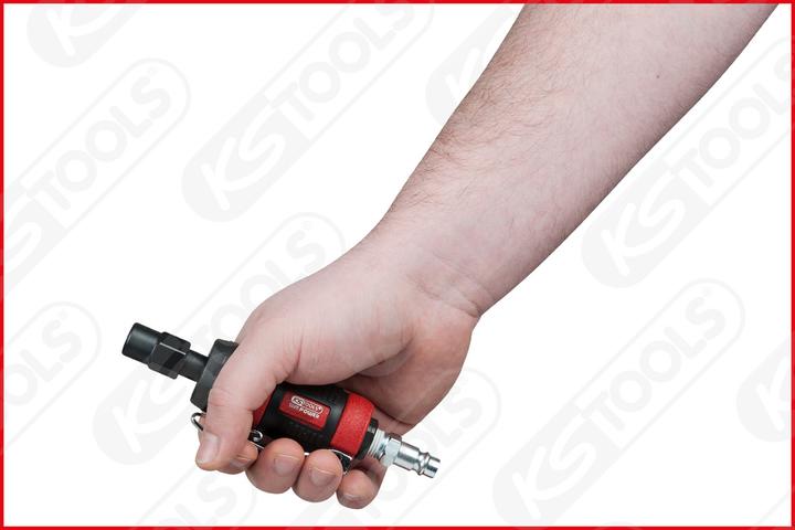 Immagine prodotto KS Tools SlimPOWER Mini smerigliatrice ad aria compressa diritta (220 W)