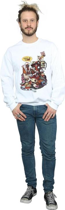 Actual product image Mens Deadpool Merchandise Royalties Sweatshirt (S)