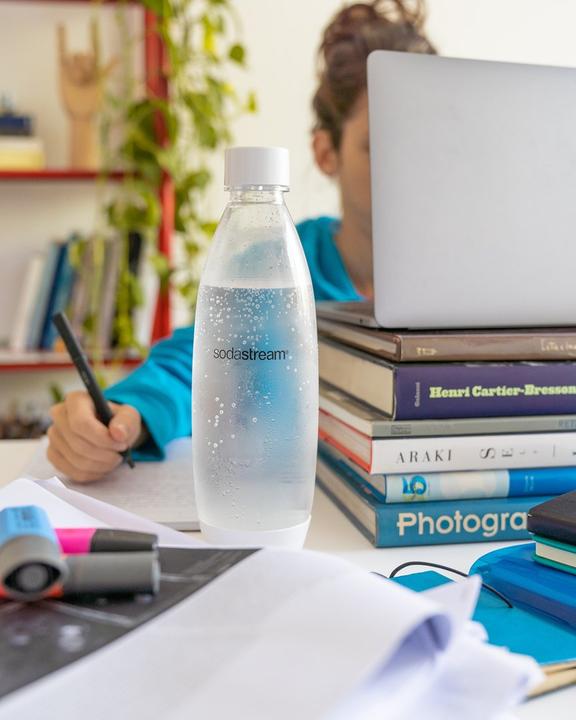 Productafbeelding SodaStream 1 Liter Zekeringsflessen - Wit Twee Set voor de Vaatwasser