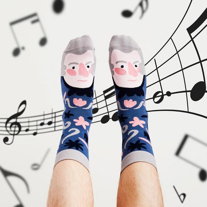 Produktbild Chattyfeet Socratoes - Motivsocken (M)