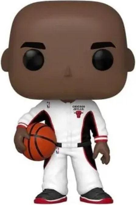 Actual product image Funko NBA Legends POP! Sports Vinyl Figure Michael Jordan (Bulls White Warmup) Exclusive 9 cm