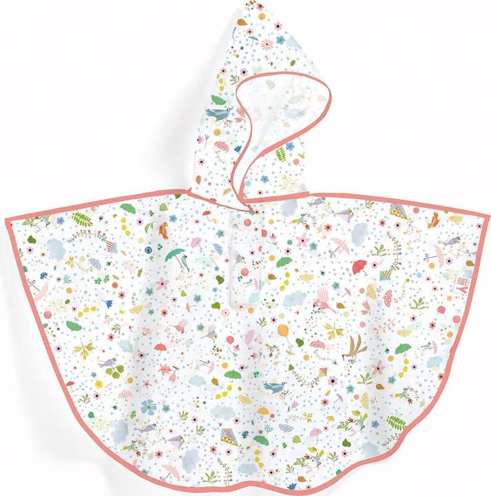 Actual product image Djeco Rain Poncho Garden
