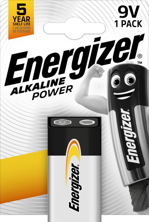 Energizer 9 V Block-Batterie (1 pz., 9V Block)