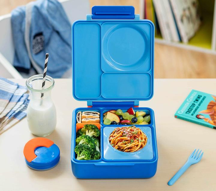 Immagine prodotto OmieLife OmieBox caldo e freddo - Bento lunch box con contenitore termico, Blue Sky