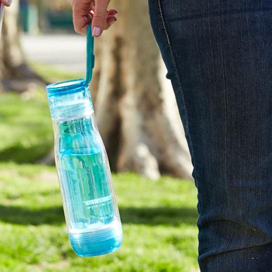 Actual product image ZOKU Drinking Bottle Glass Core 475ml Green (0.48 l)