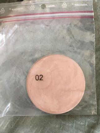 Actual product image Sleek MakeUP Corrector and Concealer Palette SPF15 Setting Powder Shade 02