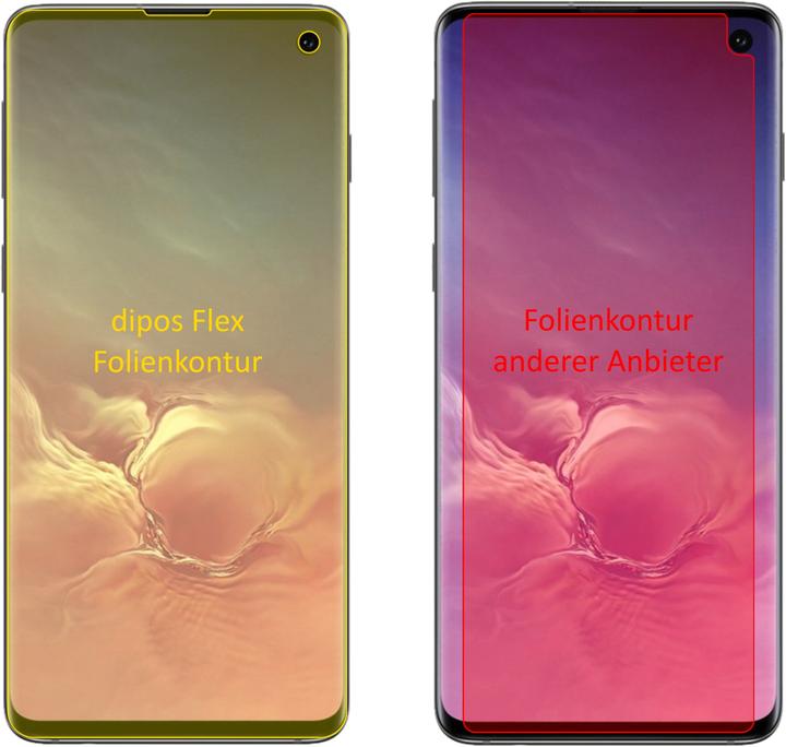Produktbild Dipos Full-Cover 3D (2 Stück, Samsung Galaxy S10)