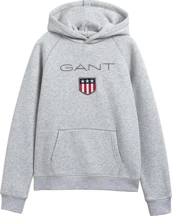 GANT Sweatshirt Sportlich Bequem sitzend Shield Hoodie
