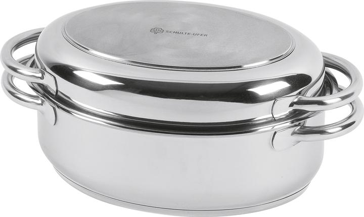 Actual product image Schulte-Ufer Multi-roaster (30 cm, Casserole + Stewpot, Stainless steel)