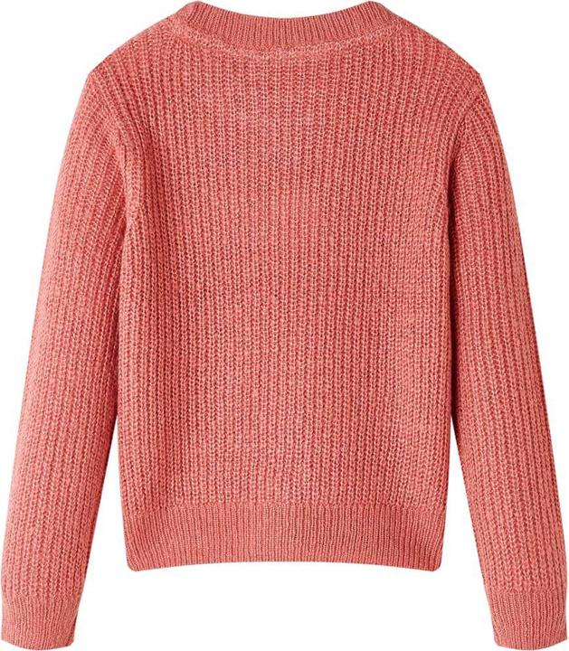 Image du produit VidaXL Pullover enfant tricoté Rose moyen 104,Matériau : 67 (104)