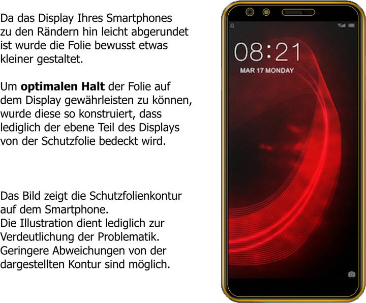 Image du produit Dipos Film de Protection d’écran Anti-reflet (5 pièce(s), Nubia N2 Lite)