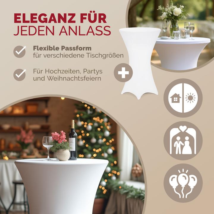 Produktbild Detex Stehtisch Hussen 5er Set