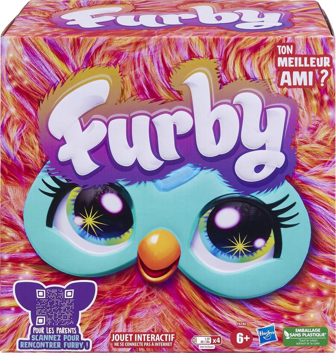 Image du produit Furby Jouet interactif (orange) - voix française (15 cm)
