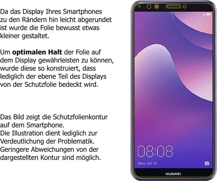 Produktbild Dipos Displayschutz Anti-Shock (2 Stück, Huawei Y7 (2018))