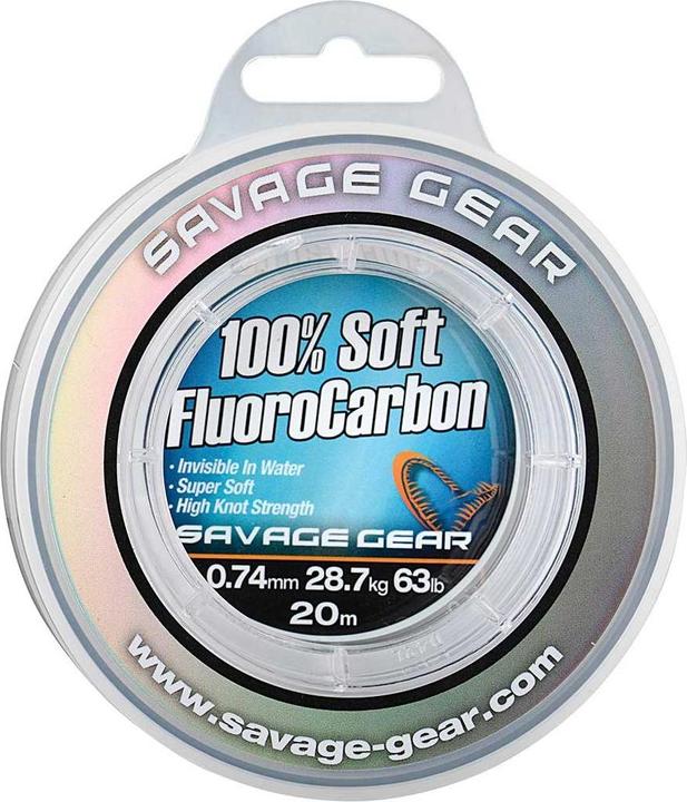 Actual product image Savage Gear Soft fluorocarbon (28.70 kg, 0.74 mm)