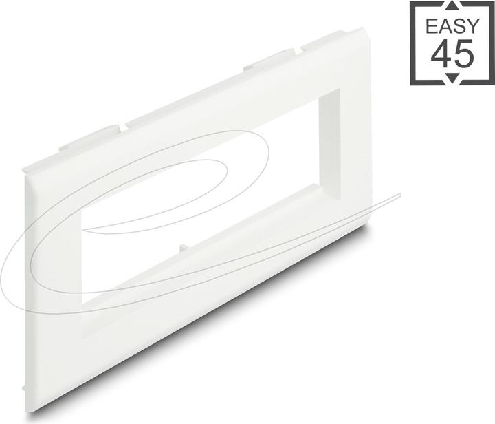 Produktbild Delock Easy 45 Modulträger für Geräteeinbaukanal 175 x 80 mm (17.50 cm)