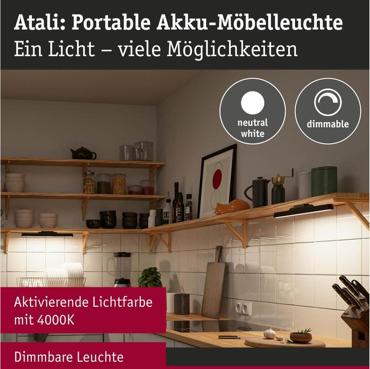 Produktbild Paulmann Möbelaufbauleuchte Atali (310 lm)