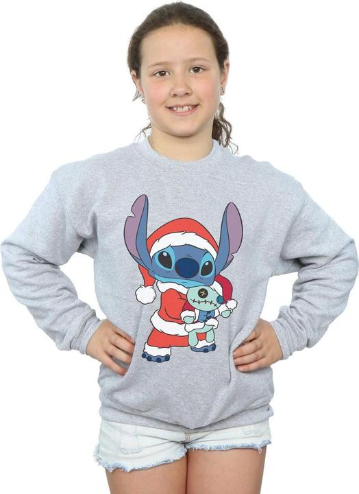 Immagine prodotto Disney Lilo And Stitch Stitch Christmas Felpa Ragazze (116)