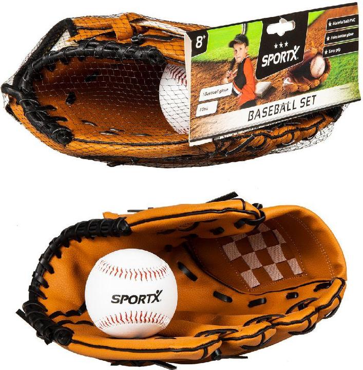 Produktbild Sport X SportX Honkbal Handschoen + Bal