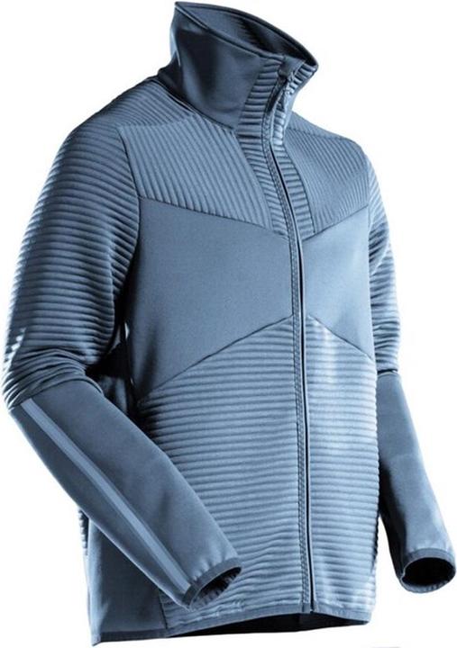 Actual product image Mascot Micro fleece jacket Customised 22503 stone blue size 2XL (XXL)