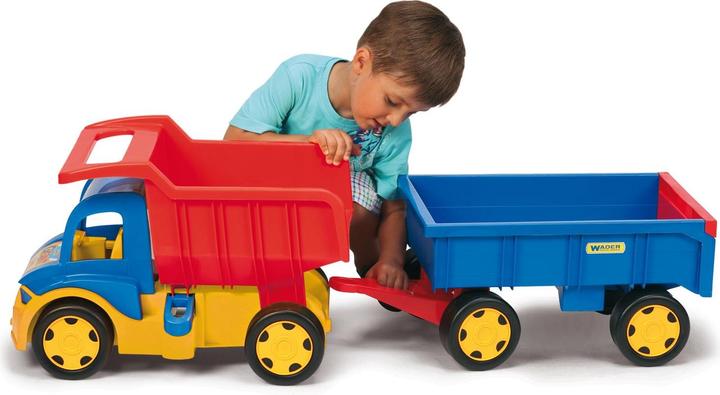 Actual product image Wader Tipper with trailer 107 cm Gigant Truck