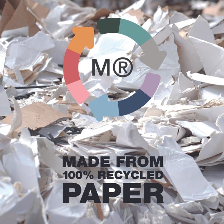 Image du produit Maul ECO Design NB1 ECOMAPS Recycle A4 HOR 80G farbig (Speditionsversand) (A4, À rayures, Couverture rigide)