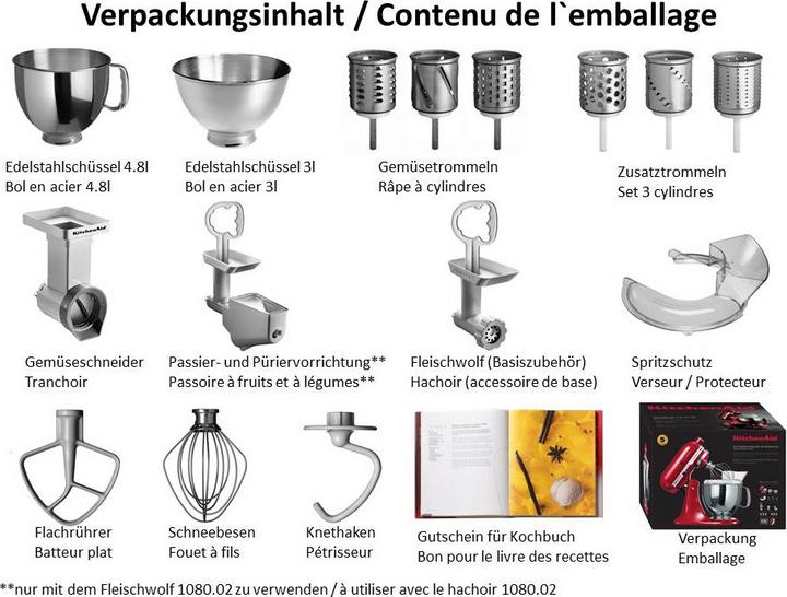 Produktbild KitchenAid Artisan KSM150 Jubiläums-Set