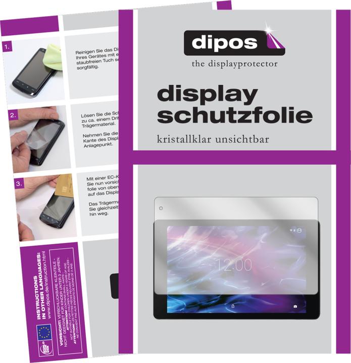 Actual product image Dipos Screen Protector Crystalclear (2 Piece, Lifetab P10602)