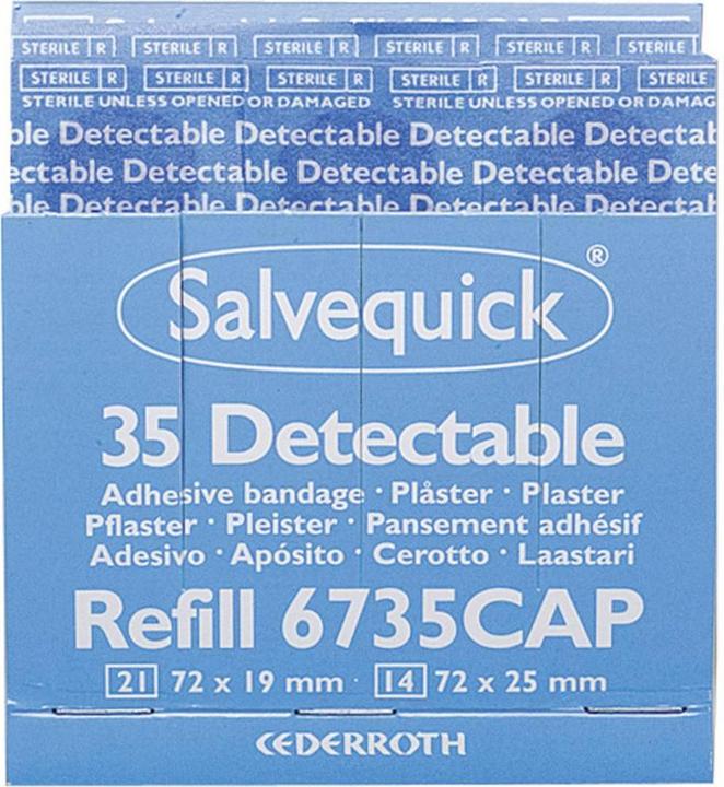 Immagine prodotto Salvequick Strisce di gesso rilevabili (6 x)