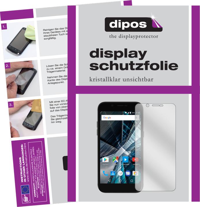Produktbild Dipos Displayschutzfolie Crystalclear (2 Stück, Archos 50 Graphite)