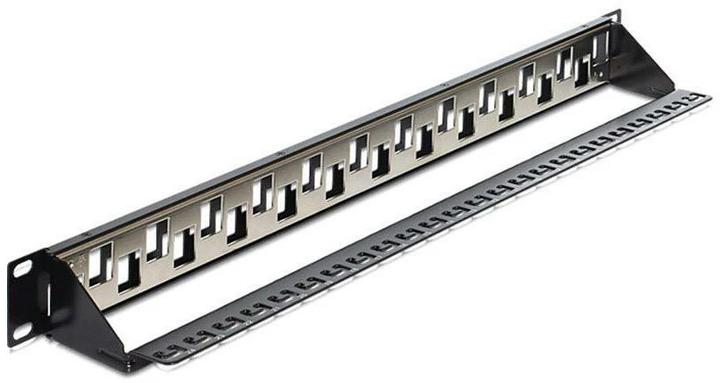 Produktbild Delock 24-Port 19" Patchpanel, abgestuft