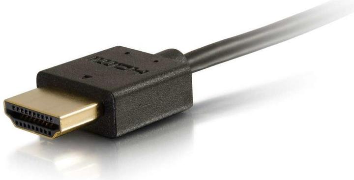Immagine prodotto C2G 0,6 m di cavo HDMI ultra flessibile ad alta velocità con connettori a basso profilo (0.60 m, HDMI)