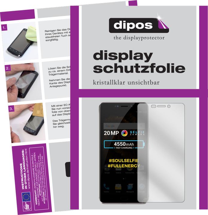Dipos Screen Protector Crystalclear (6 Piece, Allview X4 Soul Xtreme)