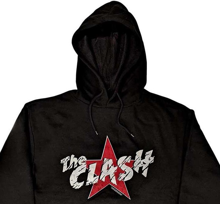 Immagine prodotto The Clash Felpa con cappuccio Star Logo Adulti (S)