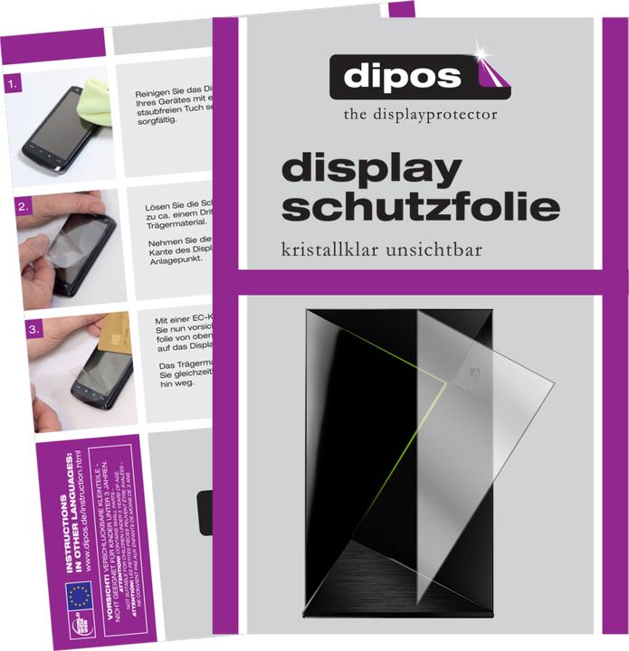 Produktbild Dipos Displayschutzfolie Crystalclear (2 Stück, Shield TV)