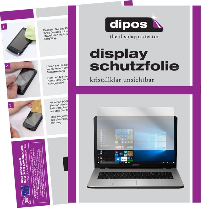 Produktbild Dipos Displayschutzfolie Crystalclear (2 Stück, Akoya E7424)